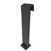 Elevation Stair End Post Kit in Matte Black for Residential Railing