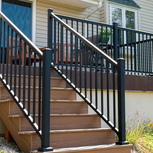 Advantage Jam Aluminum Stair railing kits