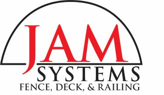 Jam System Fence Deck and Railing Logo