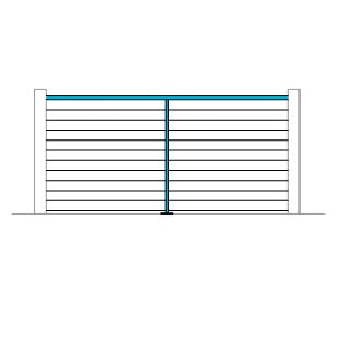 Modern DesignRail Kits (LR) Level Rail Kit