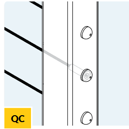 Feeney Modern Quick Connect Post Kit