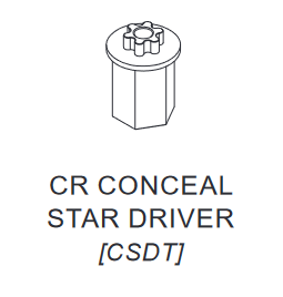 Conceal CableRail Star Driver Tool