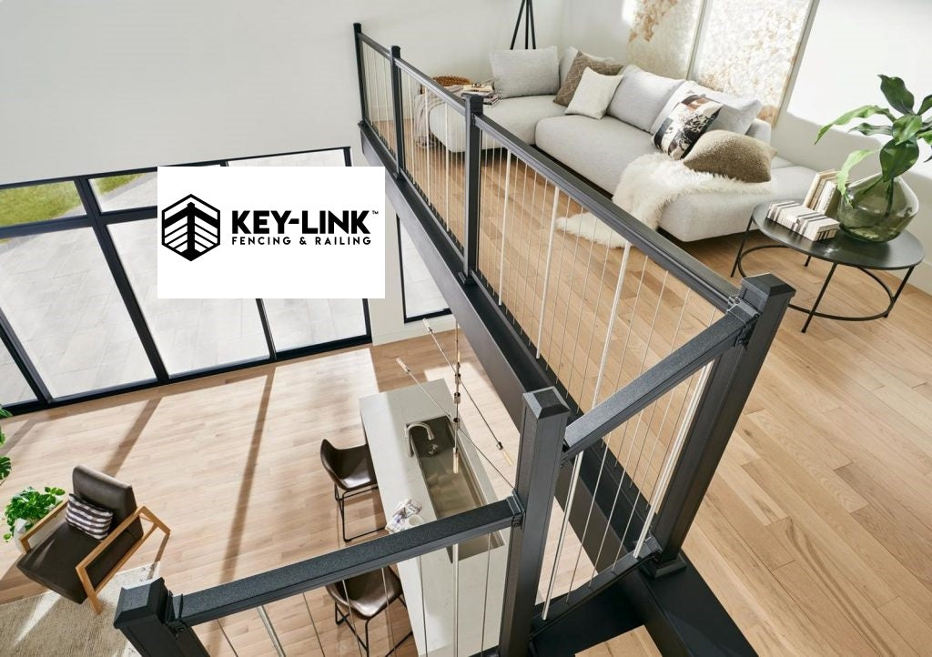 KeyLink American Vertical series interior cable railing keylink property